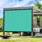 Artpuch Outdoor Pergola Shade Cover 10' X 10' Sun Shade Cloth with Grommets, 90% UV Protection Canopy Patio Privacy Screen (Customized Available) GN107, Turquoise