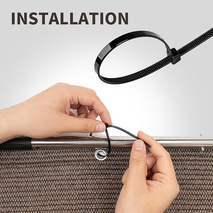 LOVE STORY Custom Size 3.3'x22' Brown Balcony Privacy Screen,UV Block Privacy Fence Screen,90% Shield for Outdoor Pool Garden Apartment Railing