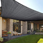 LOVE STORY Custom Size 7'x15' Graphite Grey Sun Shade Sail Rectangle UV Block Canopy Patio Sail Sunshades Fabric for Outdoor Garden Carport (We Make Custom Size)