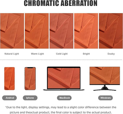 BONZER Outdoor Waterproof Curtains for Patio Wide Grommet Light Filtering Outside Curtains for Gazebo, Porch, Pergola, Pavilion, 1 Panel, 110W x 120L inch, Mecca Orange