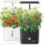 2 PACK Plant Pots Indoor Garden Planter Growing Systems Small Smart Soil Gardening System with 17 Watts LED Grow Light Auto Timer Self-Watering Soil Planter Pot Gifts for Mom Women (No Seeds&Soil)
