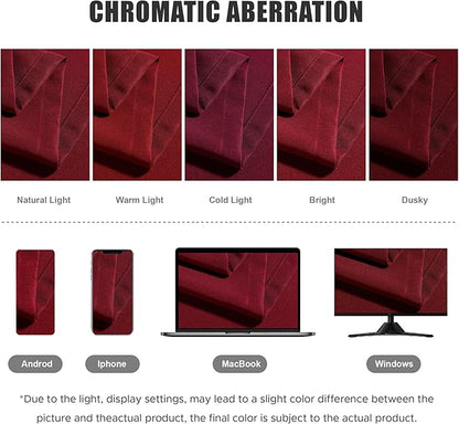 BONZER Extra Wide Waterproof Outdoor Curtains for Patio Heavy Privacy Light Filtering Grommet Outside Curtains for Porch, Pergola, Gazebo, 1 Panel, 150W x 84L inch, Red