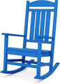 POLYWOOD Presidential Rocking Chair in Pacific Blue