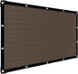 Sun Shade Cloth with Grommets,90% UV Protection Shade Fabric,Pergola Shade Cover Canopy Fence Privacy Screen Balcony,Brown Sunshades for Patio Pergola Garden Backyard Outdoor,Mocha-3x6FT