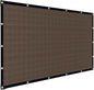Mocha Sun Shade Cloth,Pergola Shade Cover with Reinforced Grommets,90% Shade Fabric Fence Privacy Screen Balcony,Pergola Shade Cover Canopy Garden Carport Porch Deck Patio Shade Cover,10x10FT