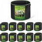 Delxo 20 Pack 5 Gallon Grow Bags Heavy Duty Aeration Fabric Pots Thickened Nonwoven Garden Plant Growing Bags with Handles for Planting