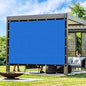 Artpuch Outdoor Pergola Shade Cover 12' X 24' Sun Shade Cloth with Grommets, 90% UV Protection Canopy Patio Privacy Screen (Customized Available) GN107, Blue