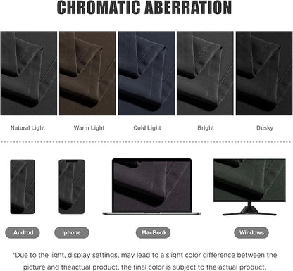 BONZER Outdoor Curtains for Patio Water Resistant Heavy Privacy Light Filtering Grommet Outside Curtains for Porch, Pergola, Gazebo, 1 Panel, 54W x 108L inch, Charcoal