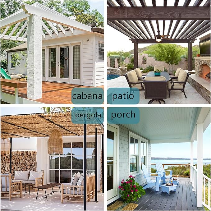 BONZER Wide Waterproof Outdoor Curtains for Patio Heavy Privacy Light Filtering Grommet Outside Curtains for Porch, Pergola, Gazebo, 1 Panel, 110W x 84L inch, Charcoal