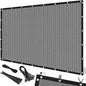 Artpuch 90% Sun Shade Cloth, 10 x 14 FT Pergola Shade Cover Canopy with Grommets, Sun Screen Fabric Tarp for Patio, Outdoor, Garden, Backyard, Light Grey