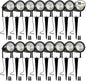Low Voltage Landscape Lights, 10W 12/24V 2700K Warm White Landscape Lighting, IP65 Waterproof Outdoor LED Spotlight for Garden Yard Tree, 16 Pack with Connectors