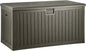 YITAHOME XXL 230 Gallon Large Deck Box,Outdoor Storage for Patio Furniture Cushions,Garden Tools with Flexible Divider,Waterproof,Lockable (Light Brown)