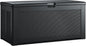 Rubbermaid Extra Large Resin Outdoor Storage Deck Box (134 Gal), Weather Resistant, Black, Deck Organization for Home/Backyard/Pool Chemicals/Toys/Garden Tools/Porch/Patio Cushions