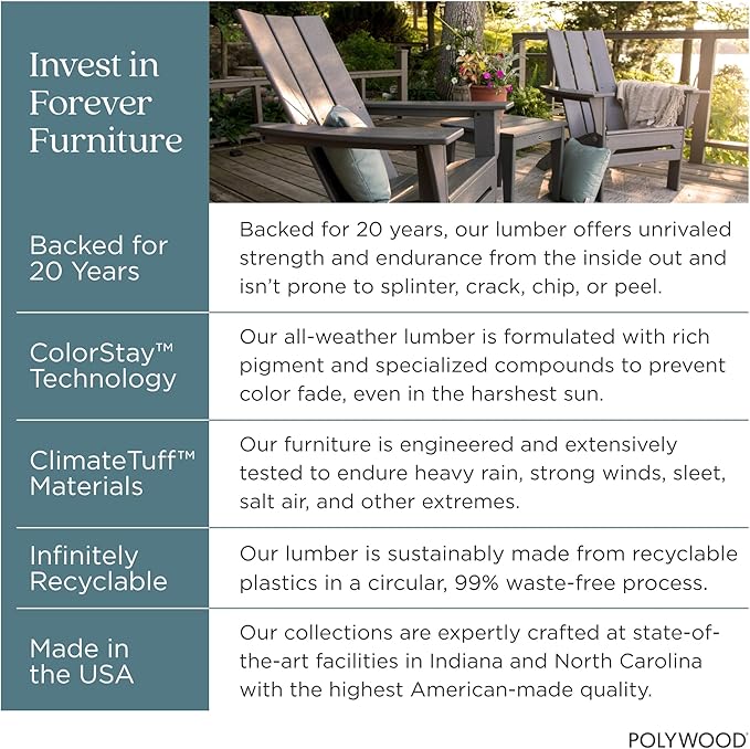 POLYWOOD® Presidential Rocking Chair in Sunset Red