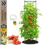 K-Brands Tomato Cage – Premium Tomato Plant Stakes Support Cages Trellis for Garden and Pots (Upto 68 Inches Tall)