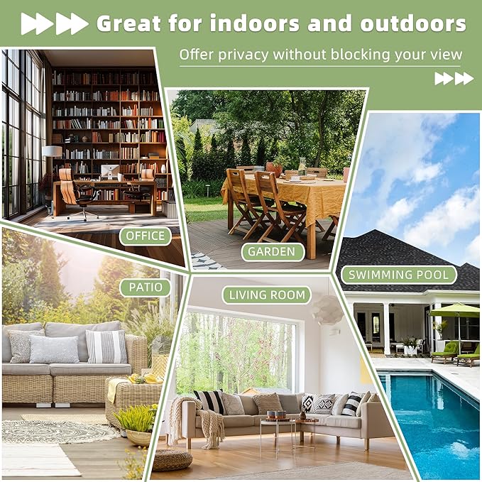 Casaphoria Metal Privacy Screen Outdoor, 72" H x 47" W Freestanding Decorative Privacy Screen for Patio Deck Balcony Garden with Stable Base, Brown-Shine