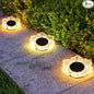 Roaming Acrylic Petal Bury Light 3-Pack Suitable for Gardens, Courtyards, Terraces, Corridors, Alleys, and Pedestrian Walkways (Petal)