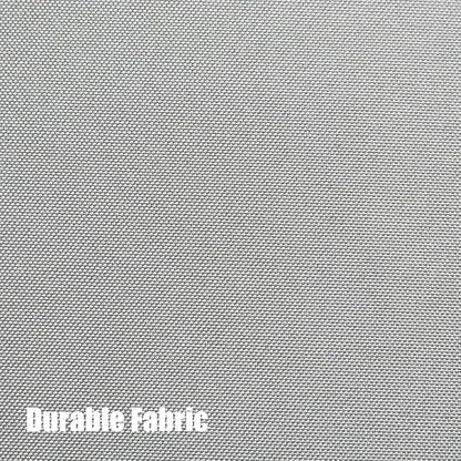 BONZER Outdoor Curtains for Patio Waterproof Thick Privacy Grommet Light Filtering Outside Curtains for Porch Pergola Gazebo Deck, 1 Panel, 84W x 95L inch, Silver