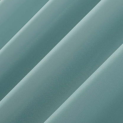 Sun Zero Marina Indoor/Outdoor UV Protectant Energy Efficient Grommet Curtain Panel, 54" x 95", Soft Teal