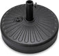 Best Choice Products Fillable Umbrella Base Stand Round Sunburst Plastic Patio Umbrella Base Stand, Pole Holder for Outdoor, Lawn w/ 55lbs Weight Capacity, Adjustment Knob