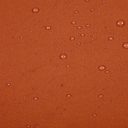 Exclusive Home Cabana Solid Indoor/Outdoor Light Filtering Hook-and-Loop Tab Top Curtain Panel Pair, 54"x84", Mecca Orange