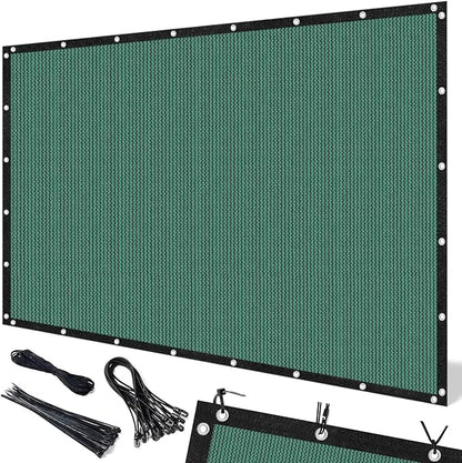 Artpuch 90% Sun Shade Cloth, 12 x 12 FT Pergola Shade Cover Canopy with Grommets, Sun Screen Fabric Tarp for Patio, Outdoor, Garden, Backyard, Green