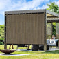 Artpuch Outdoor Pergola Shade Cover 15x20 FT Sun Shade Cloth with Grommets Mocha 90% UV Protection Canopy Patio Privacy Screen (Customized Available)