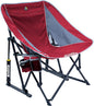 GCI Outdoor Pod Rocker Sling-Style Outdoor Rocking Chair with Beverage Holder & Phone Pocket