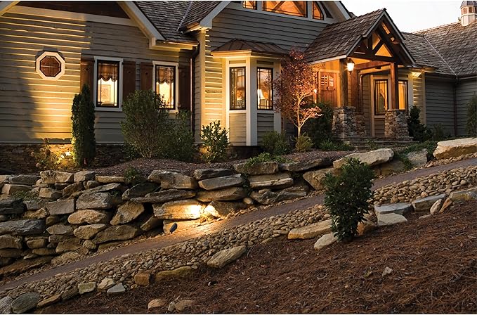 Nuvo Lighting 62/1203 LED Landscape Flood Fixture, Dark Gray, 9W, 120V, 3000 Kelvin Temp, 900 Lumens Output, 50000 Average Rated Hours, Circular LED Module Bulb, Rugged Construction 6.25 in