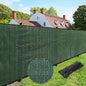 UPGRADE Privacy Fence Screen 5'x14' Dark Green Outdoor 90% Visibility Blockage 170 GSM Mesh Shade Cover Panels for Backyard,Balcony,Home Decoration with Zip Ties,Customized Avaliable