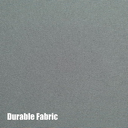 BONZER Waterproof Outdoor Curtains for Patio Porch Pergola Cabana Thick Privacy Extra Wide Grommet Indoor Curtains for Bedroom Living Room, 1 Panel, 150W x 108L inch, Grey