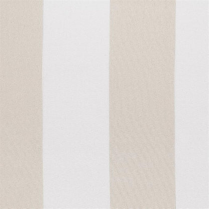Sun Zero Valencia 2-Pack Cabana Stripe Indoor/Outdoor UV Protectant Energy Efficient Grommet Curtain Panel Pair