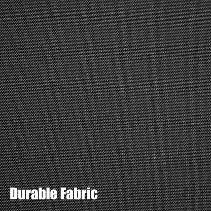 BONZER Waterproof Outdoor Curtains for Patio Porch Pergola Cabana Light Filtering Privacy Grommet Indoor Curtain Panels for Bedroom Living Room, 1 Panel, 54W x 95L inch, Charcoal
